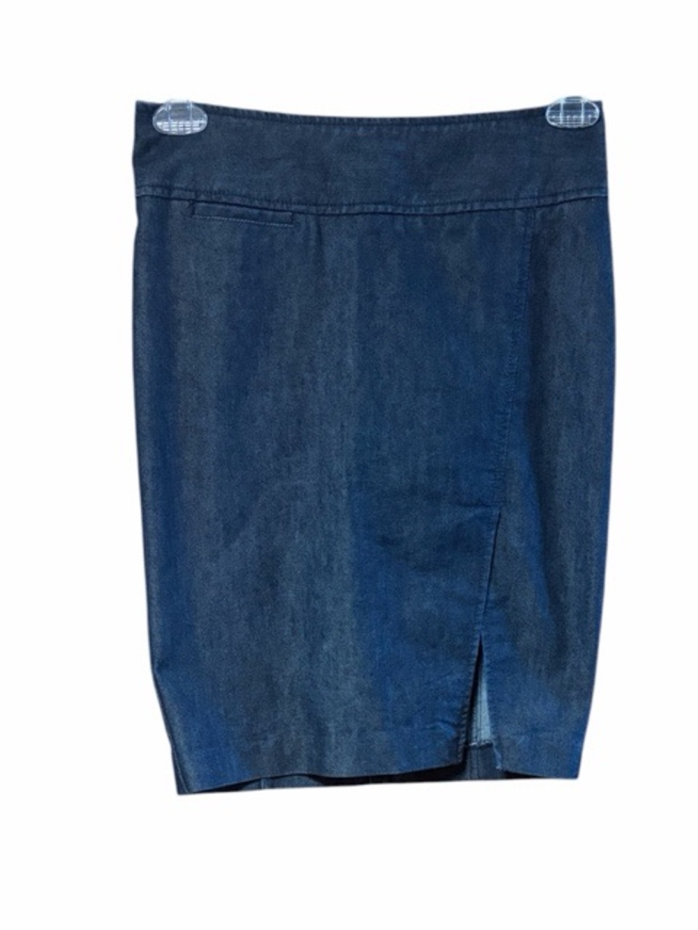 Express Design Studio Denim Front Slit Y2K Pencil‎ Skirt NWT